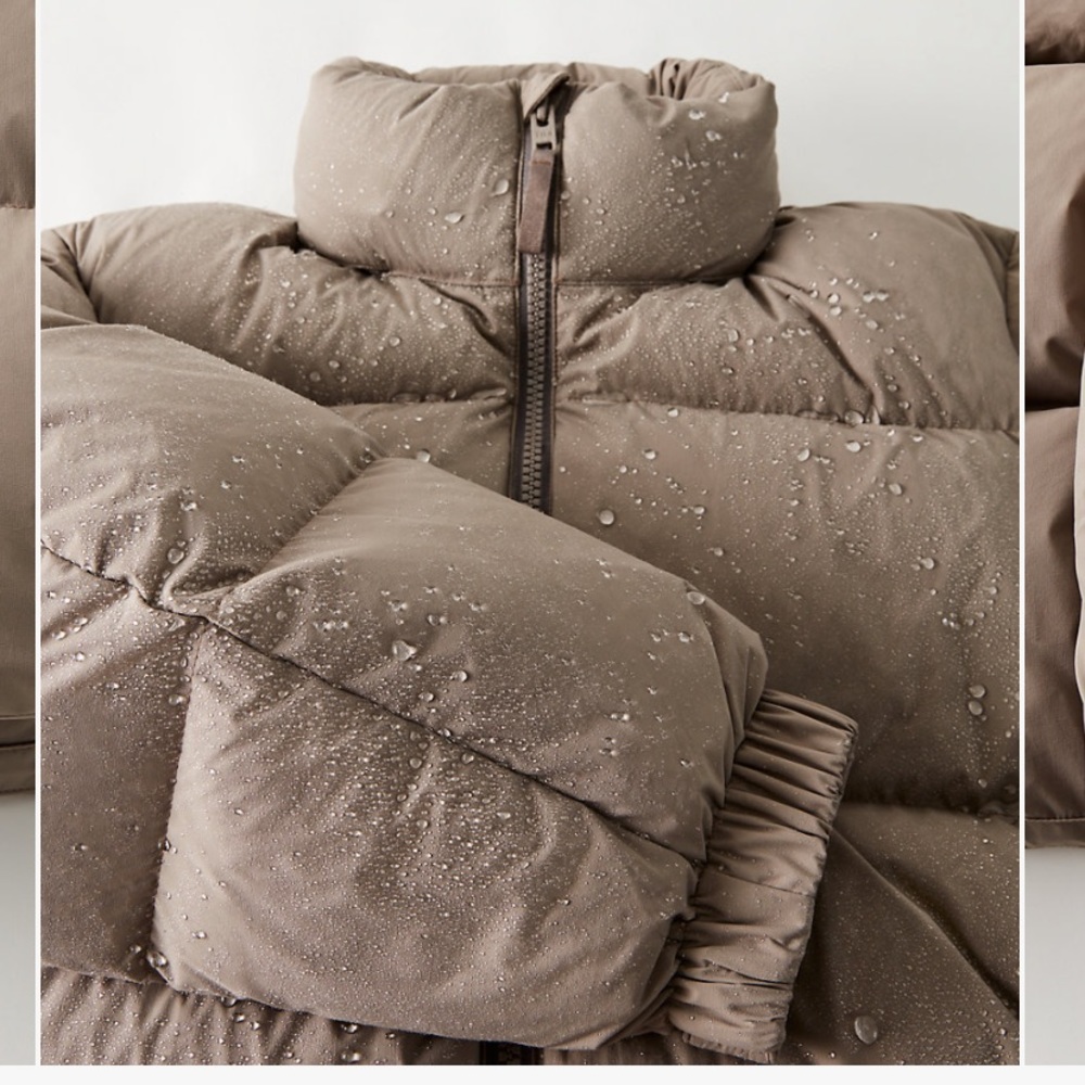 Aritzia Mega Puff Mid in Modern Taupe Size 1 - Picture 5 of 9